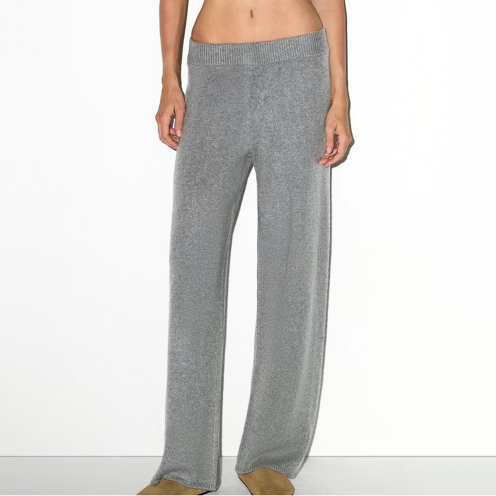 NWT Skims Cashmere Wide Leg Pants